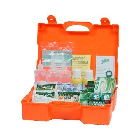 Valigetta Pronto Soccorso 3 persone arancione  - Foto 1