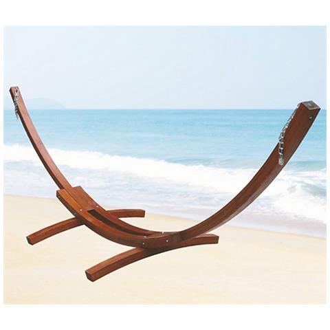 Telaio Per Amaca Legno Di Larice Max 150 Kg 316x120x120 Cm - Foto 4