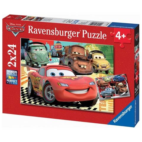Puzzle Nuove avventure Cars 2x24 pz 26 x 18 cm 08959 - Foto 5