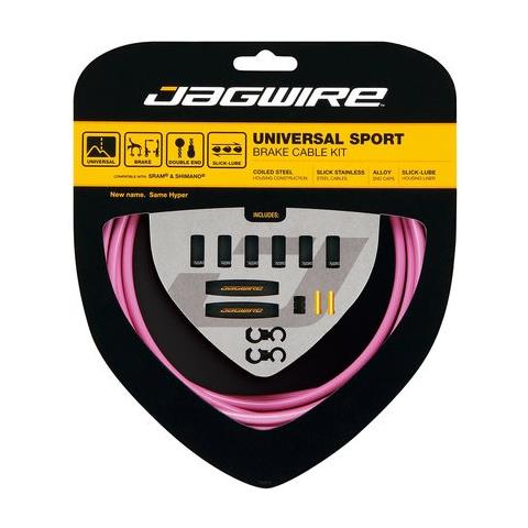 Kit Cavi E Guaine Per Freno Universal Sport Rosa - Foto 1