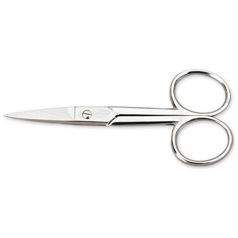 Serie Style - Forbici Unghie Lama Diritta - Acciaio Forgiato 102 Mm - Manico Nichelati Colore Argento - Foto 1