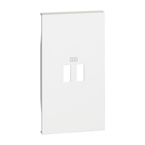 Cover Living Now Per Caricatore Usb 2 Moduli Bianco Kw12c - Foto 1