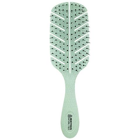 Detangling Natural Fiber Hair Brush - Spazzola per capelli Green - Foto 1