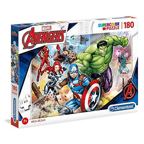 The Avengers Puzzle Multicolore 180 Pezzi, 29295 - Foto 1