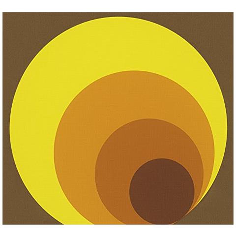 A. s. Cr? ation 701312 - Carta Da Parati In Tnt, Design Retr? Anni 70, Colore: Marrone / giallo / arancione - Foto 2