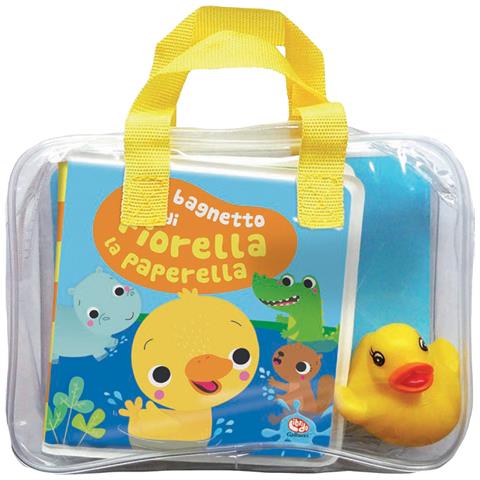 Sigrid Martínez - Il bagnetto di Fiorella la paperella. Impermealibri. Ediz. a colori. Con pupazzetto - Foto 1