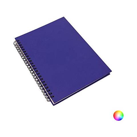 Bigbuy Scuola 143.389 Quaderno Ad Anelli, Nero, 16,4 X 21,7 X 1,6 Centimetri - Foto 1