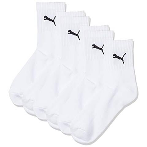 Calzini Sportivi Short Crew 3p Unisex Uomo, 3 Pezzi, Colore Bianco, Taglia 35/38 - Foto 1