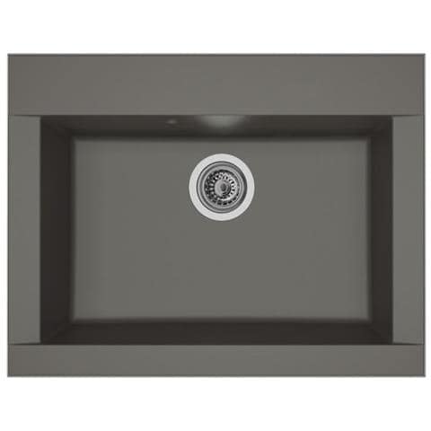 Sink Hexo 1 Grigio Vassoio Di Cemento - Foto 1