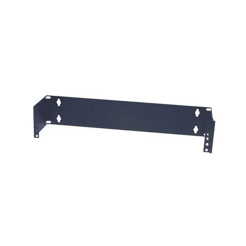 APW Mini-Max 1u Wall Mount Patch Panel Bracket Black 6in Nero supporto da parete per tv a schermo piatto - Foto 1