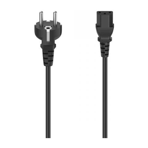 00200738 Cavo Di Alimentazione Nero 2,5 M Spina Di Alimentazione Di Tipo C Accoppiatore C14 - Foto 1