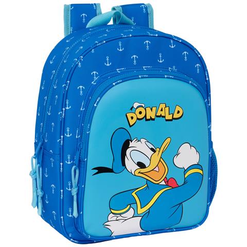 Zaino Scuola Azzurro 26 X 34 X 11 Cm - Foto 1