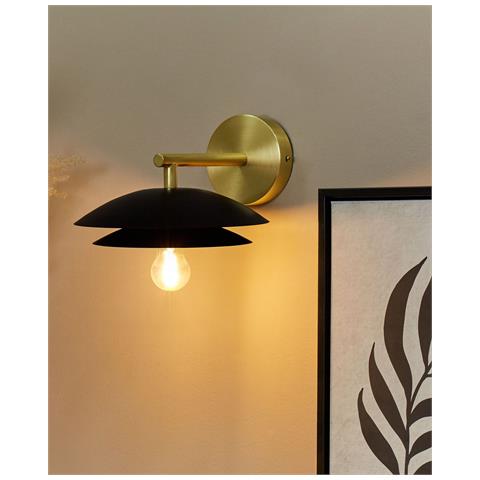 Applique Lasolo Metallo Nero - Foto 8