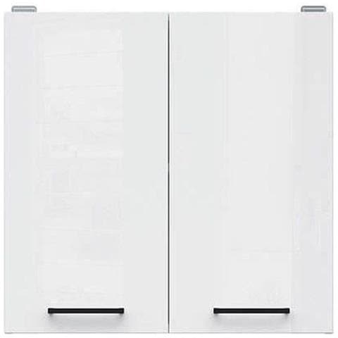 Mobile Alto 60 Cm - 2 Ante - Bianco Lucido - Foto 1