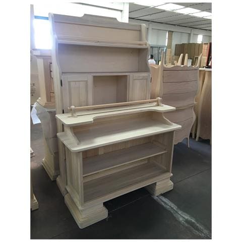 Mobile Bar Arte Povera Classico In Legno Grezzo - Foto 1