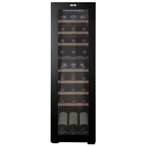 Cantinetta Vino NC-27B a Libera Installazione con Doppia Temperatura Capacità 27 Bottiglie Classe G Colore Nero - Foto 1