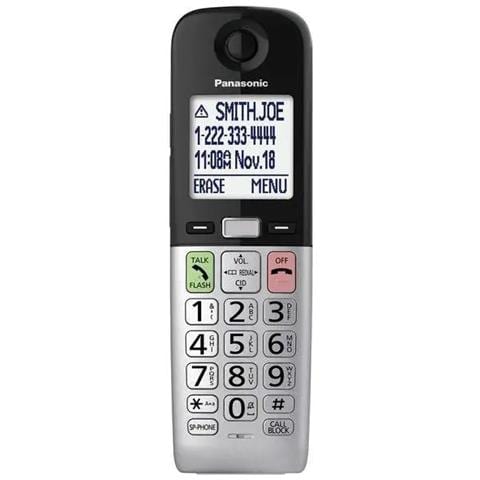 Telefono Cordless Digitale con Segreteria Telefonica Colore Nero - Foto 1