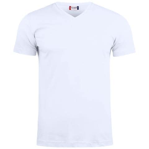 Basic-t V-neck Bianco S - Foto 1