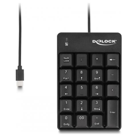 Tastiera USB 4043619121083  per Universale Colore Nero - Foto 3