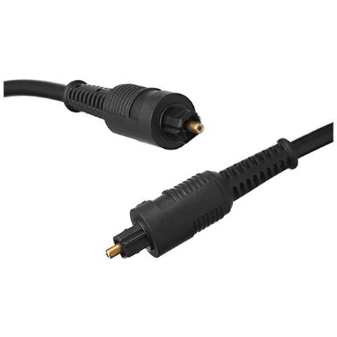 Cavo Audio In Fibra Ottica Toslink Maschio A Toslink Maschio 1,2 M, Nero - Foto 7