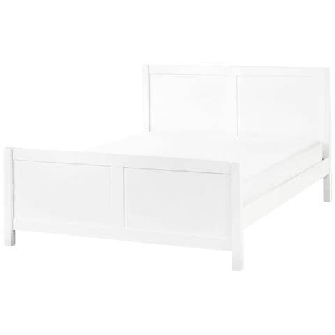 Letto Legno Champagnat 140 X 200 Cm Bianco - Foto 2