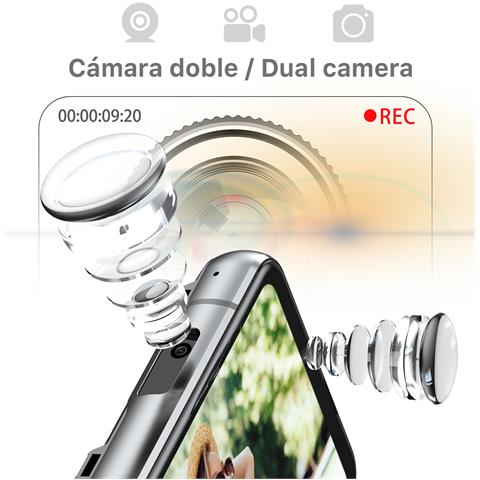 Smartwatch Phone S999 4g Panoramico Con So Android 9.0, Quad Core, Wifi, Gps. Telecamera Integrata. 4gb + 64gb Di Memoria. - Foto 2