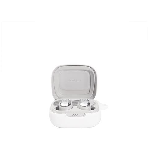 Custodia Protettiva Per Auricolari Bluetooth Con Moschettone White - Foto 1