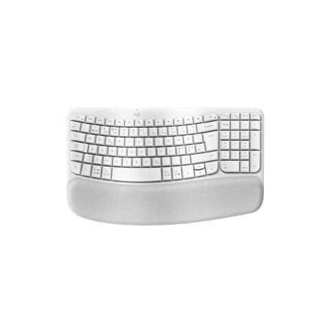Tastiera Wireless 920-012299 (Layout QWERTY) Colore Bianco - Foto 1