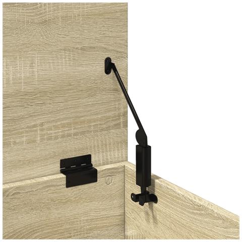 Contenitore Rovere Sonoma 40x42x46 cm Legno Multistrato - Foto 8