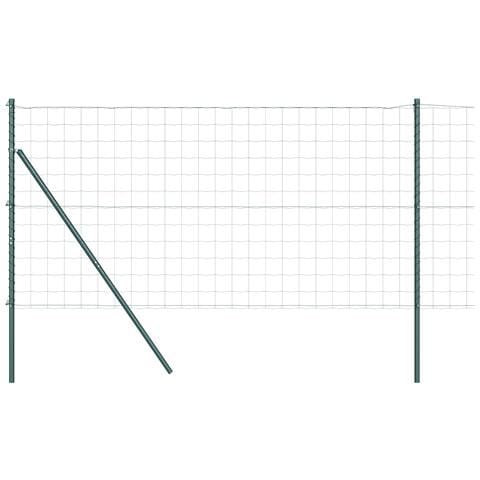 Fissaggio a Terra Euro per Recinzione 10 x 1 m Verde Rete - Foto 1