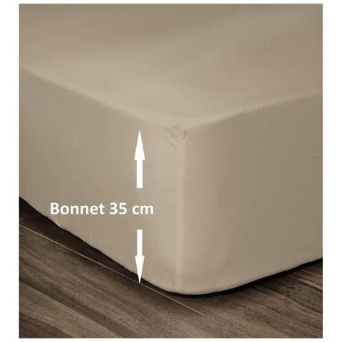 D.housse 180x200x35 Beige - Foto 1