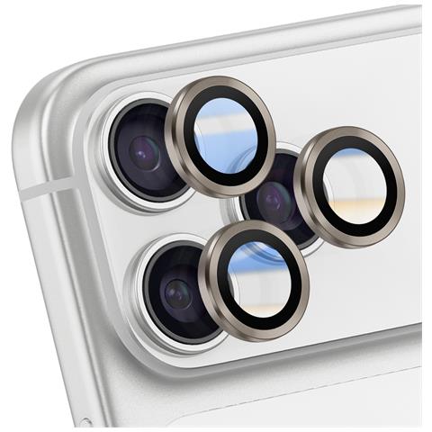 Protezione Obiettivo Fotocamera Per Iphone 17 Pro Max Con Contorno Rinforzato - Foto 1