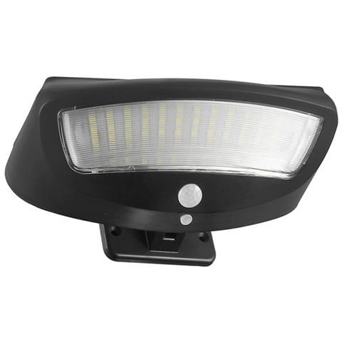 Lampada Da Parete Solare Con Sensore Di Movimento Per Illuminazione Esterna Domestica White - Foto 1