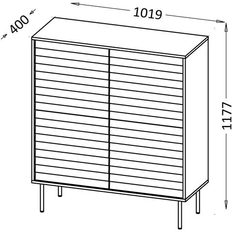 CORTINA 490303 cassettiera - Foto 4
