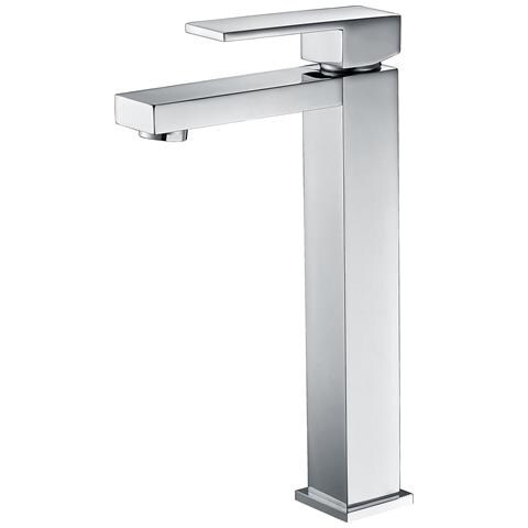 Imex Miscelatore Lavabo Alto Valencia Cromato In Ottone E Zama Con Cartuccia Ceramica Ø25mm E Tubi Flessibili Inclusi Modello Imex-bdv003-3 - Foto 1