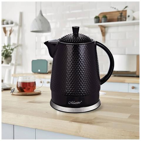 Mr-069 Bollitore Elettrico 1,5 L 1500 W Nero - Foto 1