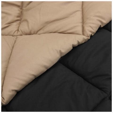 Piumone Completo Annuale Nero e Talpa 240 x 200 cm Microfibra - Foto 9