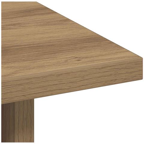 Comodino con cassetto 2 pcs Rovere artigianale 41 x 40 x 45 cm - Foto 9