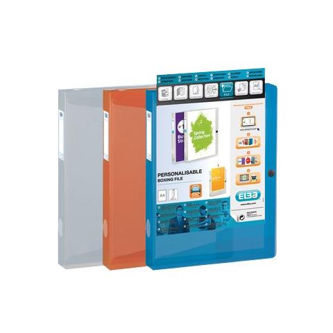 Cartella personalizzabile Polyvision Elba - blu - 100200140 - Foto 1