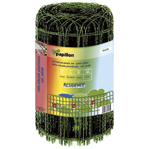 Rete zincata ornamentale a maglia intrecciata rivest. in PVC 0,65 x 25 m - Foto 4