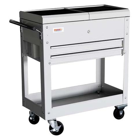 Carrello Da Officina Con 2 Cassetti 705X370X830 Mm - Foto 1