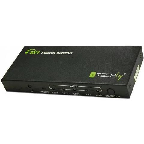 IDATA HDMI-4K51 - Switch HDMI 5 IN 1 OUT con Telecomando, 4Kx2K, 3D - Foto 9