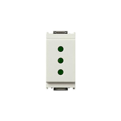 16201b - Presa Idea 2p+t 10a P11 Bianco - Foto 1