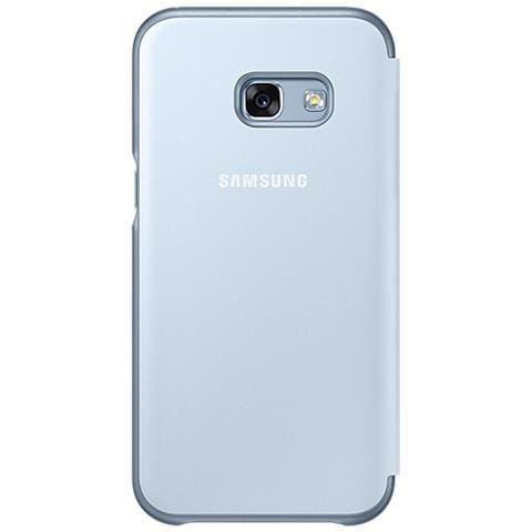 Flip Cover Neone per Galaxy A3 2017 Colore Blu - Foto 2