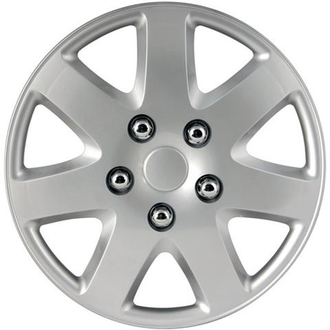 Copricerchi Auto Universali 13 Pollici C-089 Silver 31134 - Foto 2
