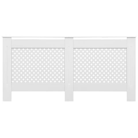 Copertura per Radiatore Bianca 172x19x81,5 cm in MDF - Foto 2
