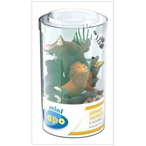 Figurina Tube 6 Mini Plus Wild Per Bambini - Foto 1