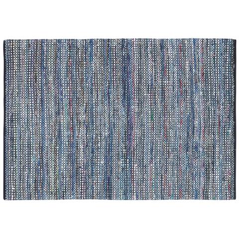 Tappeto Multicolore In Cotone - 160x230cm - Alanya - Foto 7