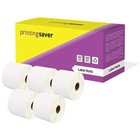 5 Rotoli 76mm X 51mm Etichette Termica Diretta Compatibili Per Zebra Gk420d Gk420t Gc420d Gx420d Gx420t Gc420t Gx430t Gt800 Lp2844 Tlp 2844 Citizen Cl-s521 Cl-s621 Cl-s631 (1000 Etichette Per Rotolo)  - Foto 1