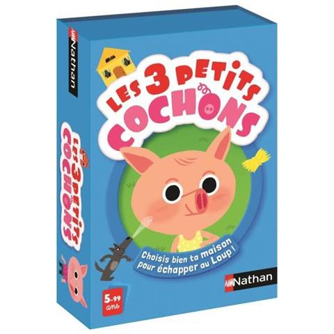 Nathan - 31426 - I 3 Porcellini, Gioco Di Costruzione [ lingua Italiana No Garantita] - Foto 5